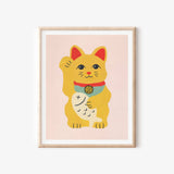 Lucky Cat Art Print