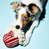 Hand Knit Pop Corn Dog Toy