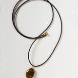 Tig Pearl Wrap Necklace