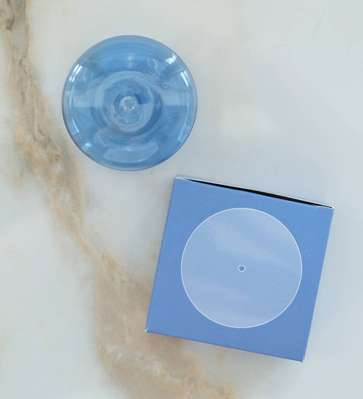 Glass Bubble Incense Holder