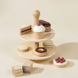 Wooden Desserts Tower
