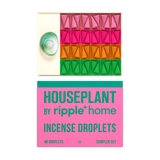 Houseplant by ripple+ incense droplets - 48 droplets