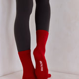 The Everyday Socks - 100% Bamboo - Red - FW25