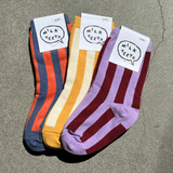 STRIPE SOCK: Marigold / 1-3Y