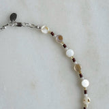 Pearl Collage Necklace - Sea + Pattern