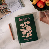 Guided Recipe Journal, A5 Hardcover - Al Fresco
