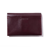 Passport Wallet - Plum Leather