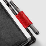 Magnetic Bookmark | Pen Holder | Leather