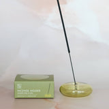 Glass Bubble Incense Holder