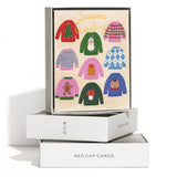 Seasonal Sweaters greeting card