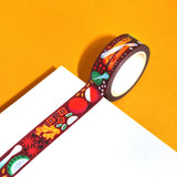 Asian Produce Washi Tape | Food Washi Stationery Craft Tape