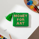 SMALL MONEY FOR ART CLUTCH