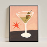 Martini Art Print