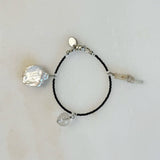 Gem Charm Bracelet 7"