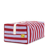 Travel Pouch - Chili Pepper Awning Stripe