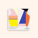 OCTAEVO Bazaar Mini Paper Vase, Flower Vase & Card Set