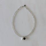 Duo Drop Necklace - Sea + Pattern