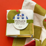 Waffle Tea Towel - Potluck