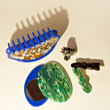 Etc.Store - Lottie Mirror in Blue / Malachite