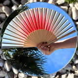 ORANGE GRADIENT FAN HF