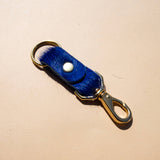 Keychain - Lapis Hair on Hide