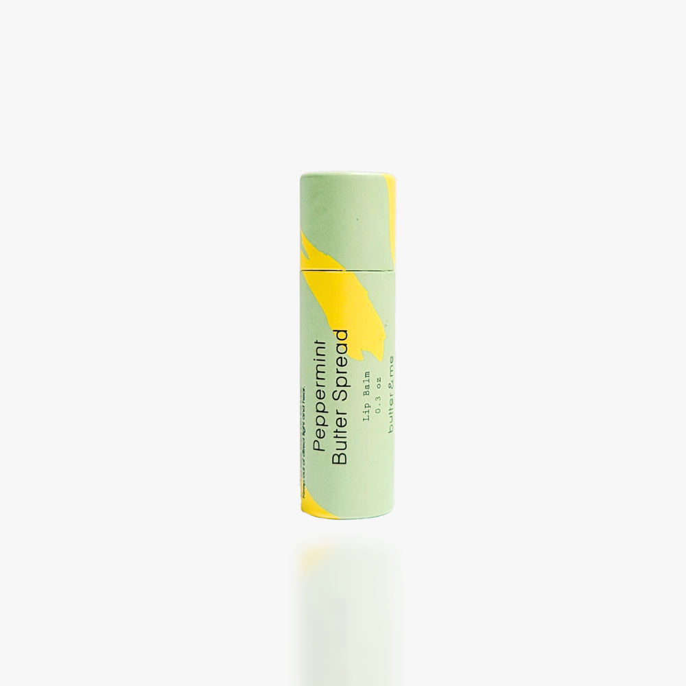 Butter Spread Lip Balm - Plastic Free, Vegan, Natural