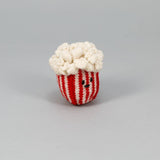 Hand Knit Pop Corn Dog Toy