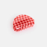 Juno Claw in Red Plaid