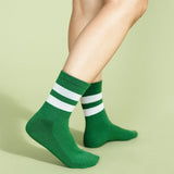 Varsity Sporty Crew - Green