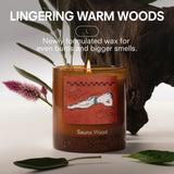Sauna Wood Candle 8.5oz - Boy Smells